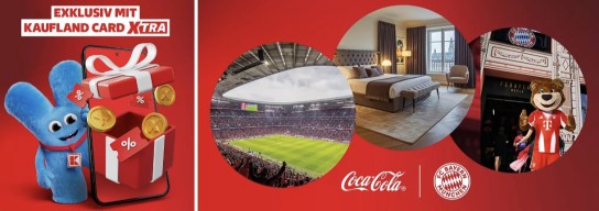 Kaufland - Ein VIP-Wochenende mit dem FC Bayern München (Kaufland Card XTRA)