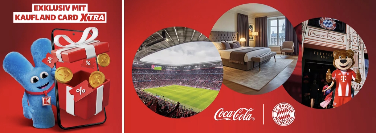 Kaufland - Ein VIP-Wochenende mit dem FC Bayern München (Kaufland Card XTRA)