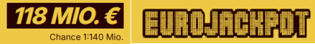 Lotto24: 118 Mio. € im Jackpot - 2 Felder für 0,20 € statt 5,20 €