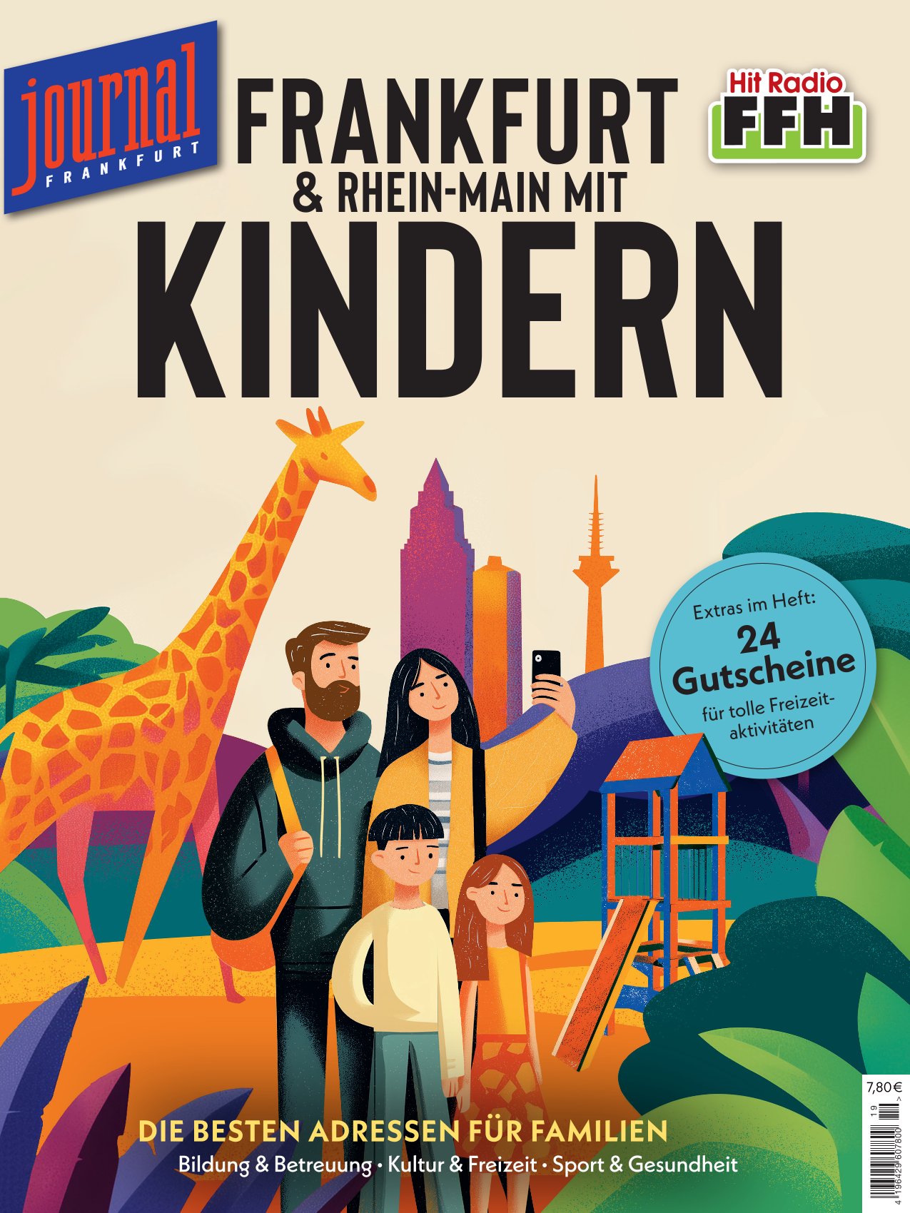 mainkind - 3x1 Magazin „Frankfurt und Rhein-Main mit Kindern“ mit jeweils 24 Gutscheinen für deine Freizeit