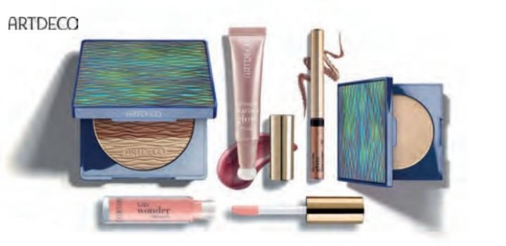 MLB Verlag - 5 x 1 Make-Up-Set aus der Bronzing-Kollektion "Mermaid Kiss - The Bronze & Glow Edition" von Artdeco