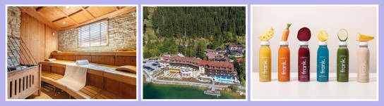 Müller - zwei Nächte für zwei Personen im Doppelzimmer im Via Salina Hotel am See sowie fünf Frank-Juice-Pakete im Wert von je 150 Euro