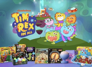 Nickelodeon - Verschiedene Dinosaurier Spielsachen