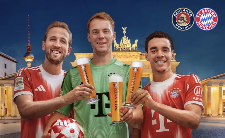 Paulaner - Reise nach Berlin zum DFB-Pokalfinale am 23.05.2026 inkl. An- u. Abreise, 2 Tickets für das Spiel, 1 ÜN in Berlin, Mittagessen im Paulaner Wirtshaus am Potsdamer Platz u. Verpflegung