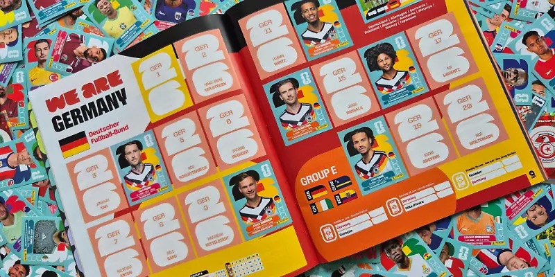 Radio Hamburg - Panini-StickerHeft zur Fußball-WM 2026 samt Sticker (Abholung)