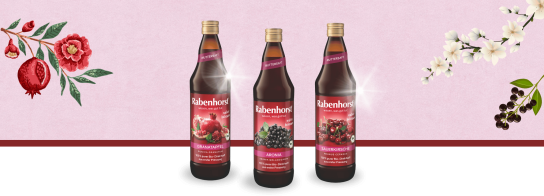 Reformhaus - 5 Muttersaft-Pakete mit jeweils 2 Flaschen von Rabenhorst