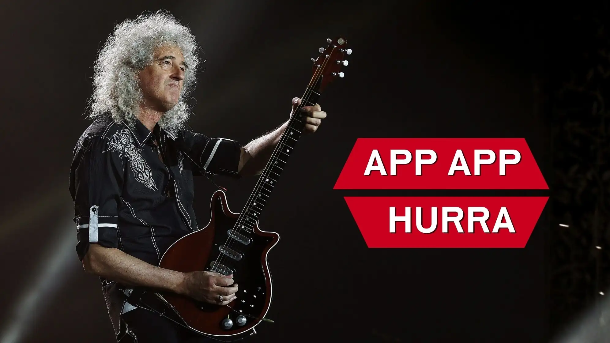 ROCK ANTENNE - Gitarre von Queen-Legende Brian May (App-Gewinnspiel)