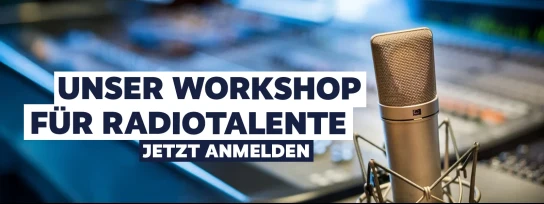 RPR1 - Platz im Nachwuchs-Workshop für Radiotalente in Studios in Trier, Koblenz, Mainz oder Mannheim im Juni 2026