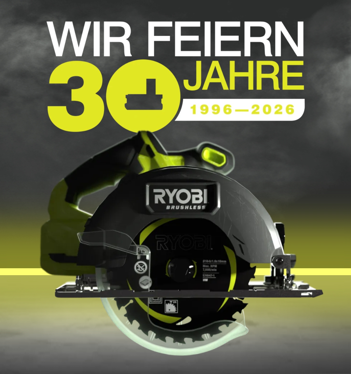 RYOBI - Sofortgewinne und als Hauptpreis ein Werkzeugbundle im Wert von 1000€