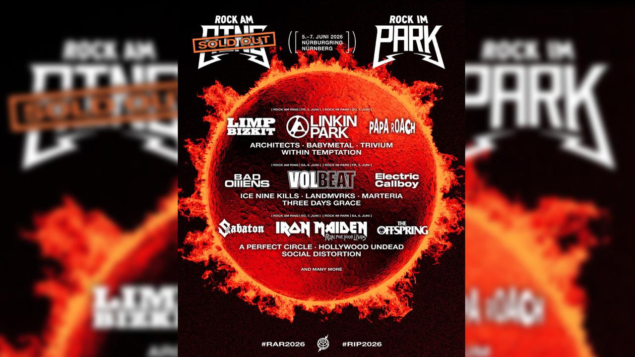 Saarländischer Rundfunk - Festivaltickets inklusive Camping für 'Rock am Ring 2026' - 5. bis 7. Juni 2026 am Nürburgring