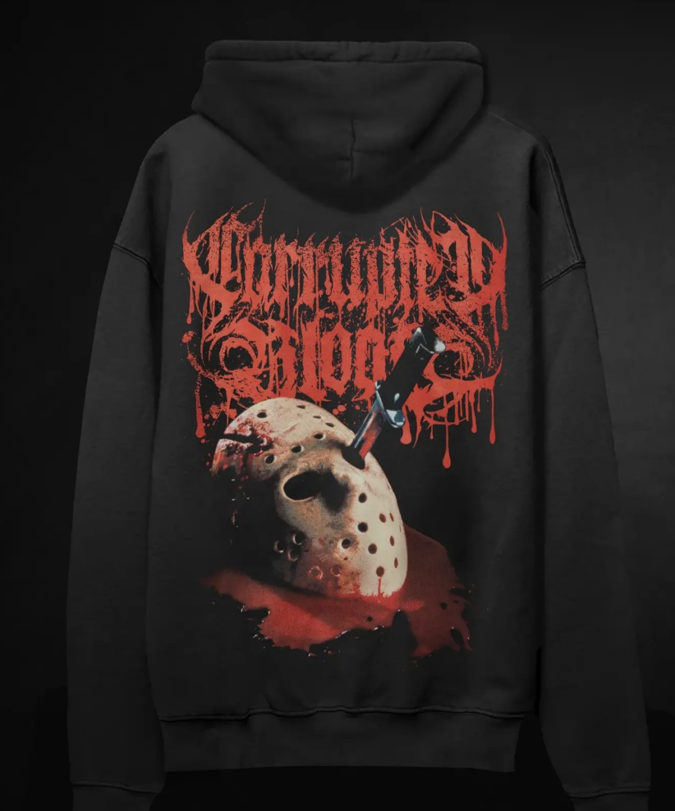 Scary Movies - Limitierter Friday the 13th x Corrupted Blood Kapuzenpullover