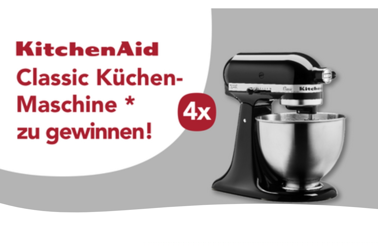 tegut - 4 x Küchenmaschine (Produktkauf)