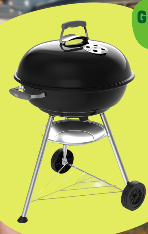tegut - Compact Kettle Holzkohlegrill (57cm) / Produktkauf