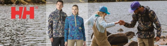 turispo - 1 x Helly Hansen Maridalen Printed Fleece für Damen oder Herren