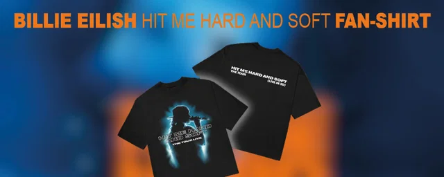 ufa Düsseldorf - EIN FAN T-SHIRT ZUM START VON "BILLIE EILISH - HIT ME HARD AND SOFT: THE TOUR“ AM 07.05.2026
