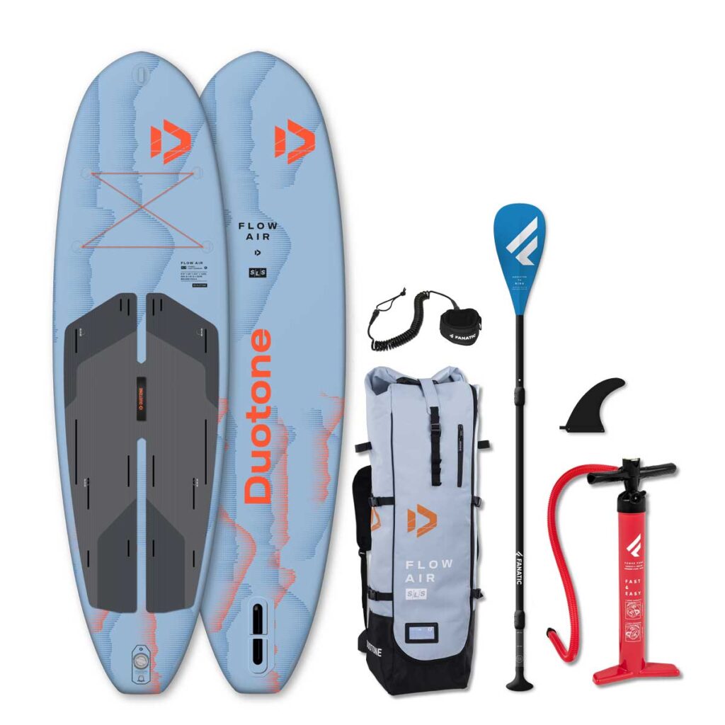 wir leben outdoor - Duotone Flow Air SLS 10’4 Package (559 €) SUP