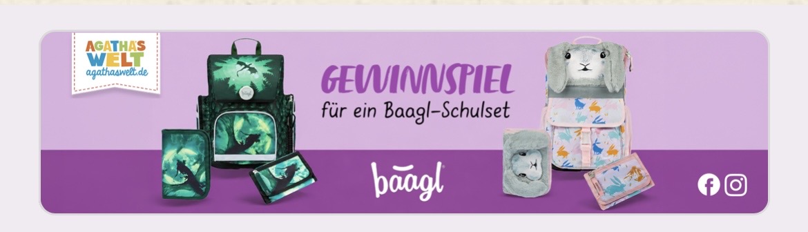 Agathas Welt - BAAGL Ergo Drache Schulset BAAGL Zippy Bunny Schulset
