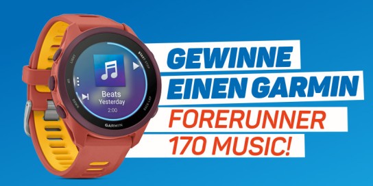 aktiv laufen - GARMIN Forerunner 170 Music