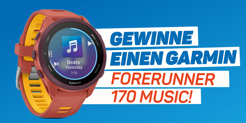 aktiv laufen - GARMIN Forerunner 170 Music