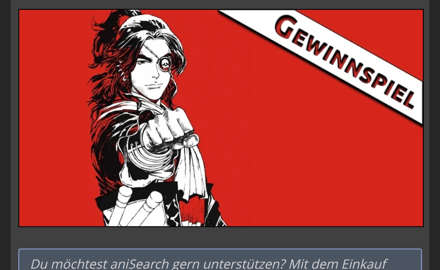 anisearch - Manhua-Gewinnspiel: Band 1 von „The Ravages of Time“