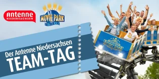 Antenne Niedersachsen - 1 Tag im Movie Park Germany in Bottrop für dein Team