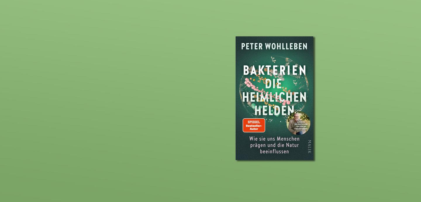 AOK Vigo - 3x das Buch „Bakterien – die heimlichen Helden“ von Peter Wohlleben (Wert: 23 €)