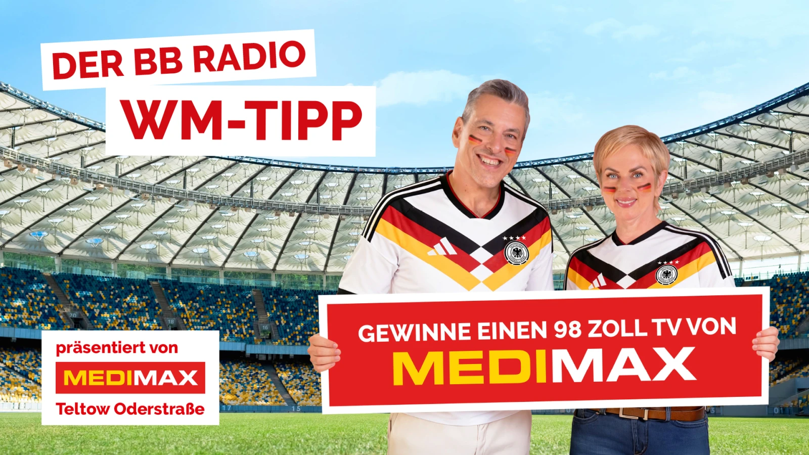 BB Radio - einen 98 Zoll Samsung LED-TV von MEDIMAX in Teltow