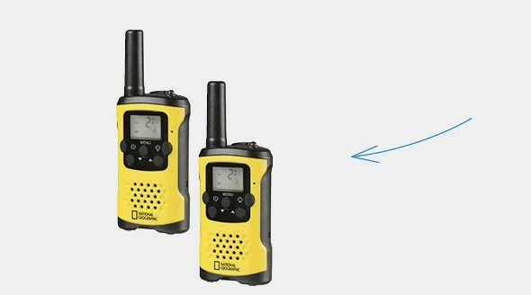 Betzold - Geographic Walkie-Talkie, 2 Stück oder Betzold Balancier-Mauer