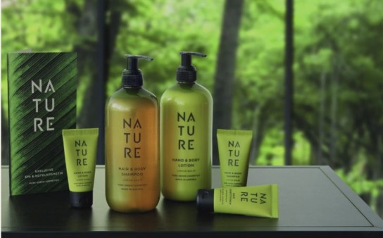 Biohotels - 4 exklusive Duftsets Pure Green Cosmetics – jeweils bestehend aus unserer zertifizierten Hand Soap und der Hand & Body Lotion