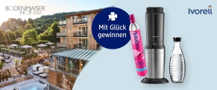 dm-drogerie markt - Einen Familienurlaub im Wellness- & Aktivhotel Bodenmaiser Hof**** Superior sowie 2 x 1 Ivorell Erfrischungspaket