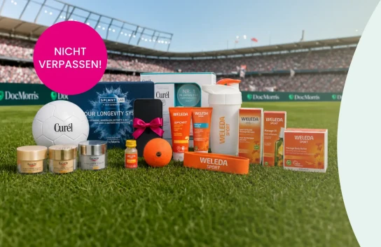 DocMorris - Ein Smartphone und 4x11 exklusive Marken-Boxen