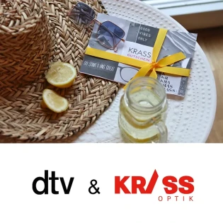 dtv - 10 Sommerpakete mit jeweils einem Gutschein von Krass-Optik im Wert von 50 € für deine neue Lieblingssonnenbrille