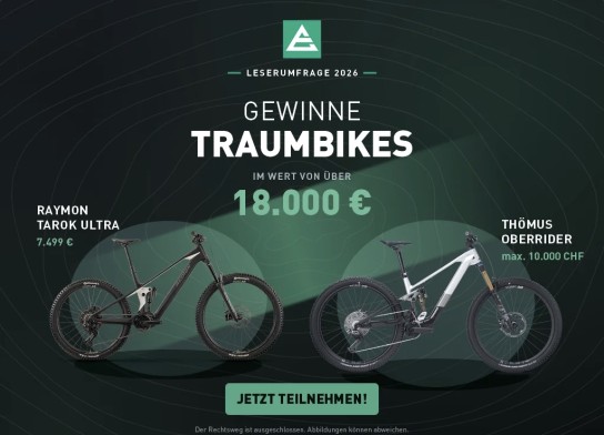 E-MOUNTAINBIKE - Traum-Bikes im Gesamtwert von über 18.000 €