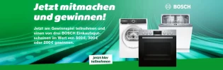 ElectronicPartner - 1 von 3 Bosch Einkaufsgutscheinen im Wert von 500€, 300€ oder 200€