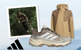 eoft - Ein adidas Hiking-Outfit mit Regenjacke & dem Skychaser AX5 GTX-Schuh