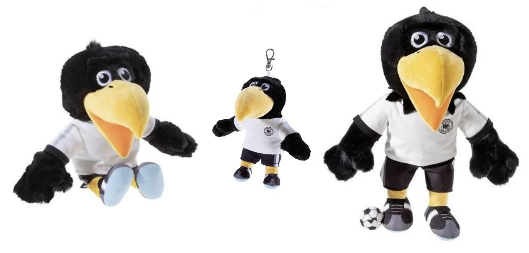 FamilyFlair - 2 x 1 Plüschfigur "Paule" (Maskottchen des DFB) von heunec
