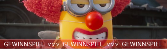 Fantastic Movies - 2 x 2 Kinofreikarten für Minions & Monster, 1 x 1 Kinder T-Shirt in der Größe S l, 1 x 1 Kinder-T-Shirt in der Größe M
