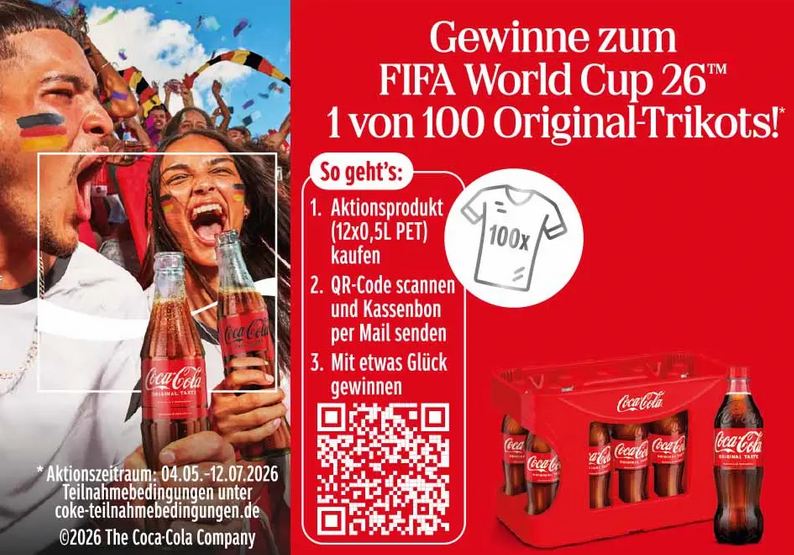 GEFAKO - 100 x 1 Original-Trikot zum FIFA World Cup 26 (Produktkauf)
