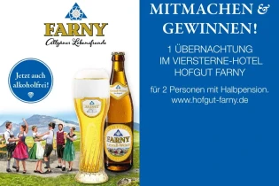 GEFAKO - Eine Übernachtung im 4-Sterne-Hotel Hofgut Farny für 2 Personen mit Halbpension