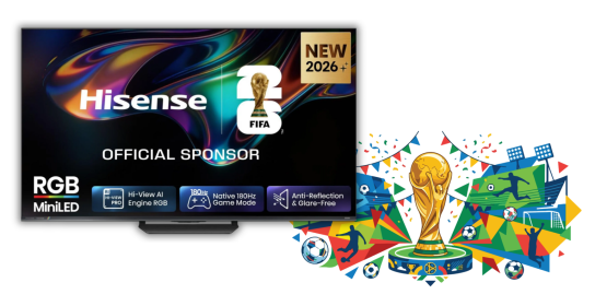 GeraNova Bruckmann Verlagshaus - Einen 55” Smart-TV von HiSense im Wert von 1.499,-€ UVP, 5x 