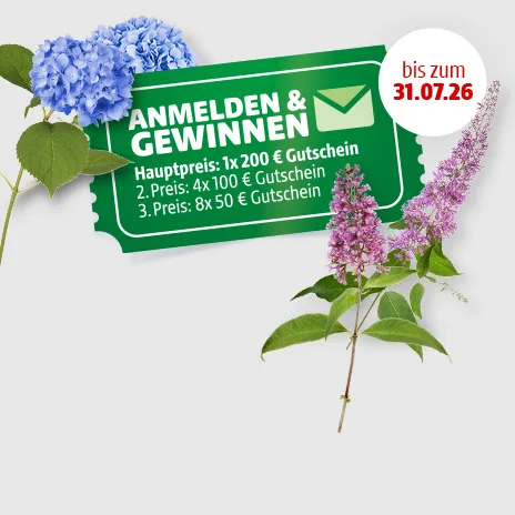 Hagebau - 1. Preis: Einen 200 € Hagebau Gutschein, 2. Preis: 4 x einen 100 € Hagebau Gutschein, 3. Preis: 8 x einen 50 € Hagebau Gutschein