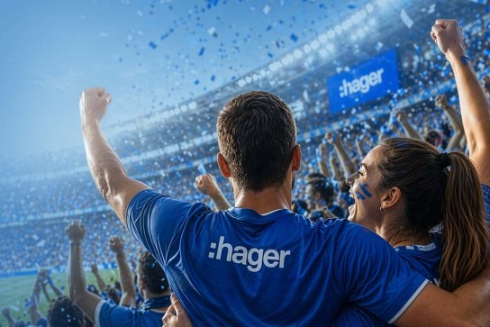 Hager Group - 1. Platz: PlayStation 5 inkl. EA Sports FC 26, 2. Platz: Nintendo Switch 2, 3.-5. Platz: Original Fußball der Weltmeisterschaft, Zusätzliche Verlosung: 3 x offizieller Fußball der Europameisterschaft 2024