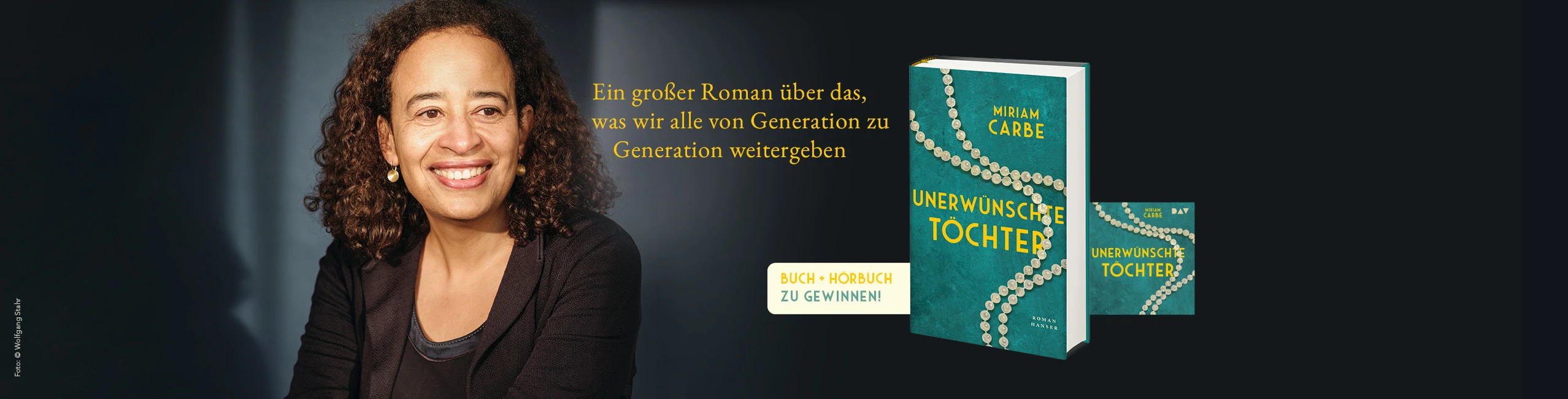 Hanser Literaturverlage - 30 Buch- oder Hörbuchexemplare von »Unerwünschte Töchter« von Miriam Carbe