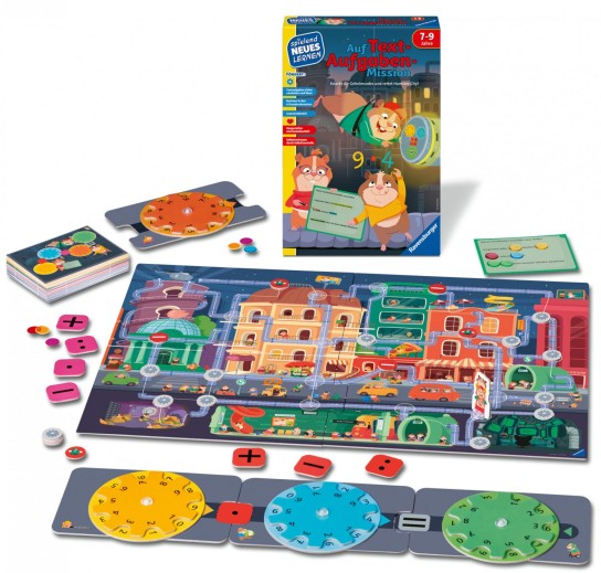 HellasBote - 3 Exemplare vom Spiel „ Auf Textaufgaben-Mission“