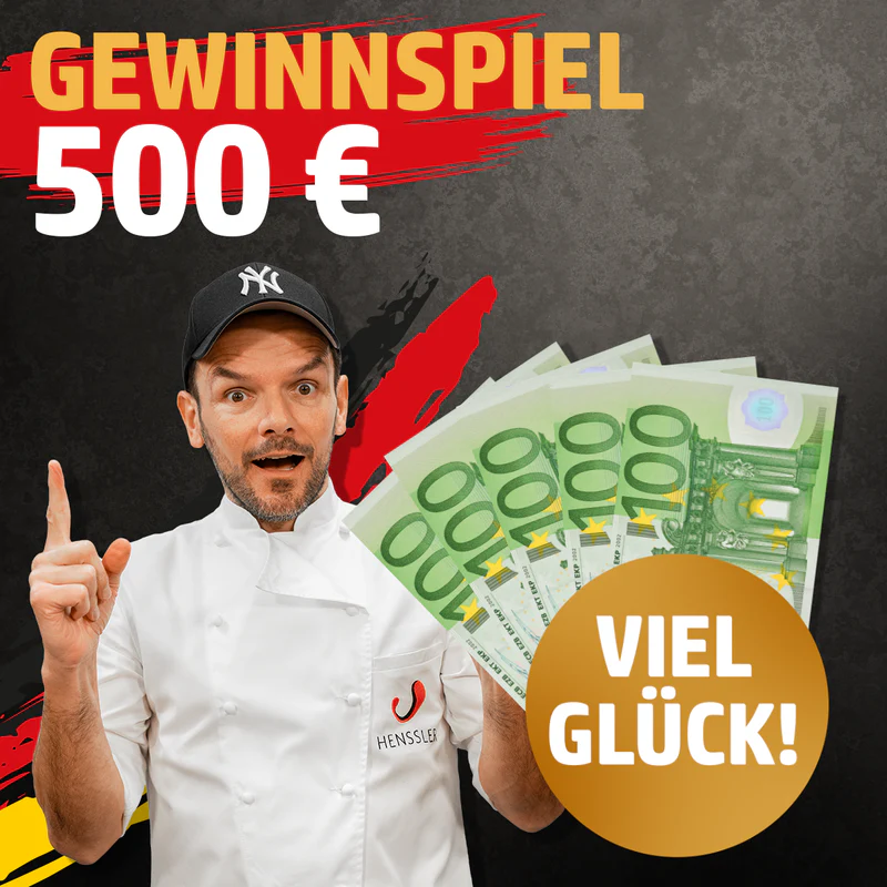 HENSSLERS - Bis zu 500 € in Form eines HENSSLERS-Gutschein für den Onlineshop