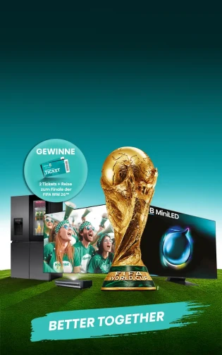 Hisense - Reise zum Finale der FIFA Fußball-Weltmeisterschaft 2026™ in New York, einschließlich 2 Tickets für das Finale, Hin- und Rückflug in der Economy Class sowie ein Hotelaufenthalt für 3 Nächte in einem Doppelzimmer