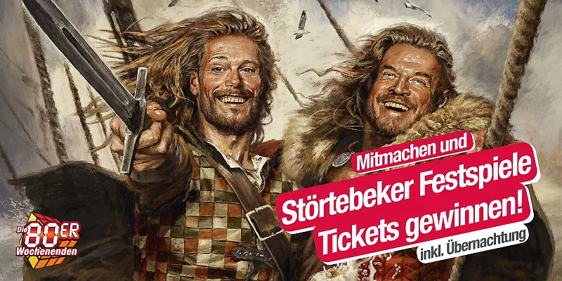 Hitradio RTL Sachsen - 2 Tickets für die Störtebeker Festspiele 2026 inkl. 2 Übernachtungen im Cliff Hotel Rügen - Resort & Spa