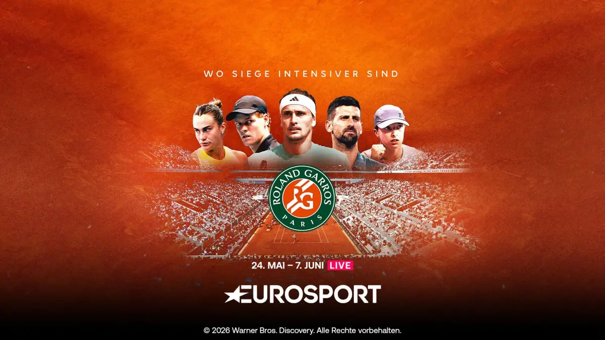 joyn - 1 von 2 exklusiven Roland-Garros-Merch-Paketen mit tollen Tennis-Highlights
