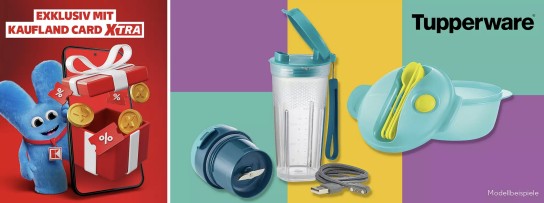 Kaufland - 30 Sets von TUPPERWARE® mit folgendem Inhalt: Hot Food on the Go Plus-Set, Urban MaxTM (Xtra-Card)