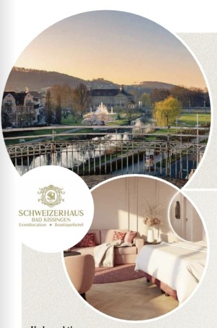 KissSalis Therme - 2 Übernachtungen mit Frühstück für 2 Personen im Boutiquehotel Schweizerhaus in Bad Kissingen